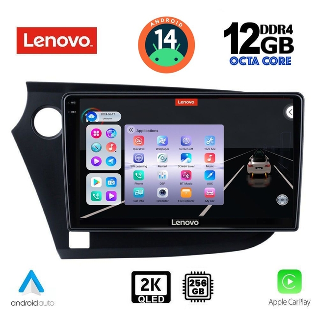 LENOVO SSZ 12205_CPA (9inc) MULTIMEDIA TABLET for HONDA INSIGHT mod. 2009-2014