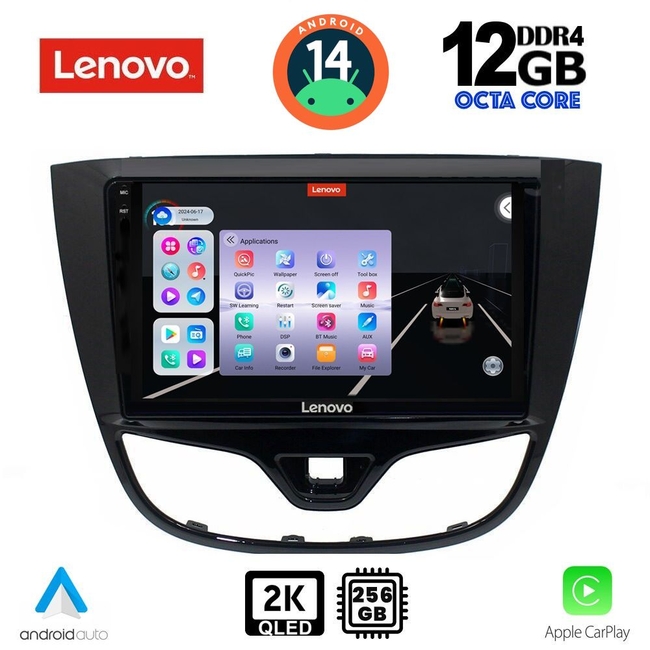 LENOVO SSZ 12489_CPA (10inc) MULTIMEDIA TABLET for OPEL KARL mod. 2014-2019