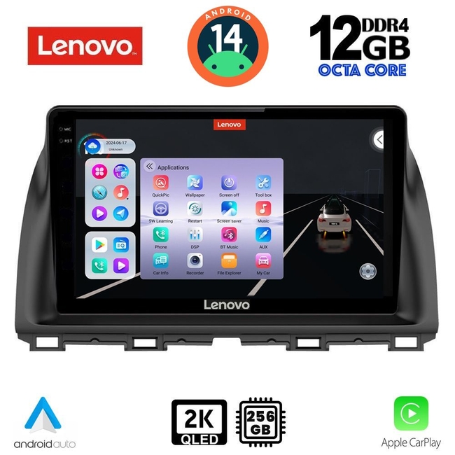 LENOVO SSZ 12380_CPA (10inc) MULTIMEDIA TABLET for MAZDA CX5 mod. 2013-2017