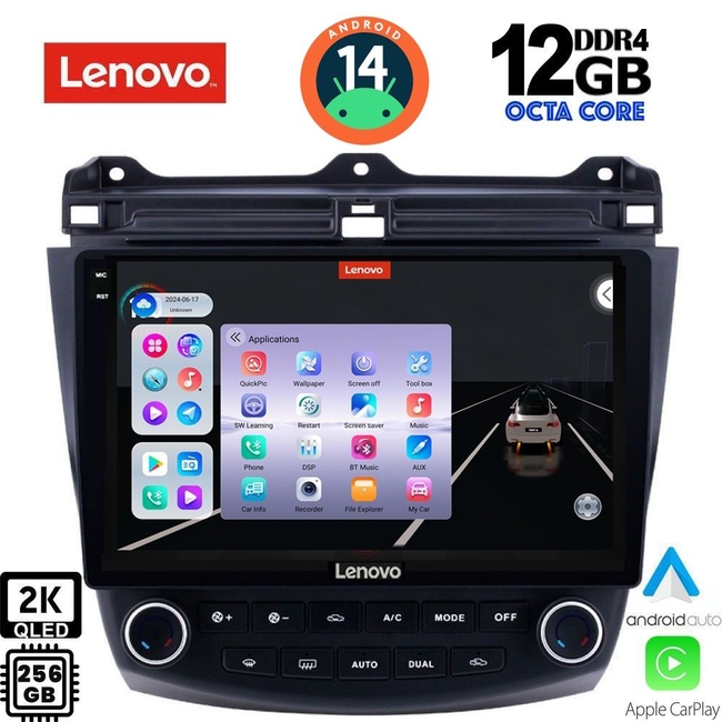 LENOVO SSZ 12182_CPA (10inc) MULTIMEDIA TABLET for HONDA ACCORD mod. 2003-2007