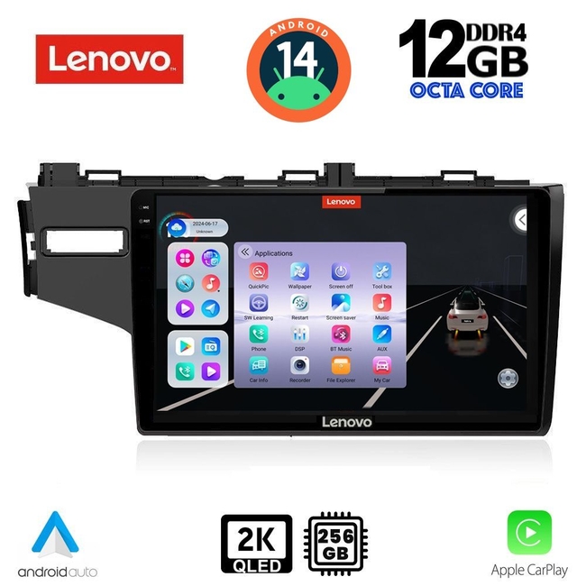 LENOVO SSZ 12212_CPA (10inc) MULTIMEDIA TABLET for HONDA JAZZ mod. 2013-2019