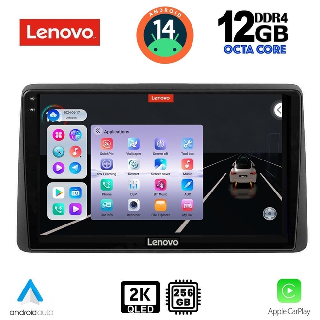 LENOVO SSZ 12450_CPA (10inc) MULTIMEDIA TABLET for NISSAN NAVARA D22 mod. 1998-2004