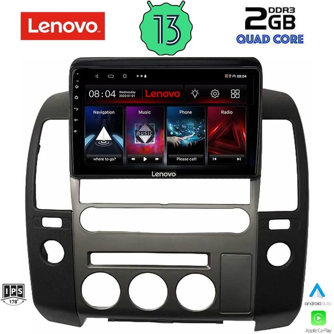 LENOVO LVD 4454_CPA (ORIG.NAVI) (9inc) MULTIMEDIA TABLET for NISSAN NAVARA D40 mod. 2006-2011 με Original Navi