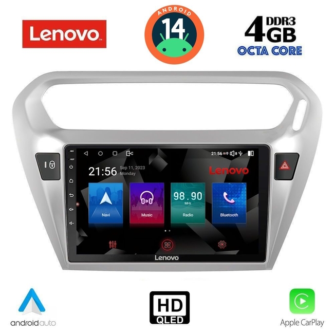 LENOVO SSX 9511_CPA (9inc) MULTIMEDIA TABLET for CITROEN ELYSEE – PEUGEOT 301 mod. 2013>