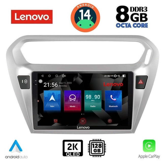 LENOVO SSW 10511_CPA (9inc) MULTIMEDIA TABLET for CITROEN ELYSEE – PEUGEOT 301 mod. 2013&gt;