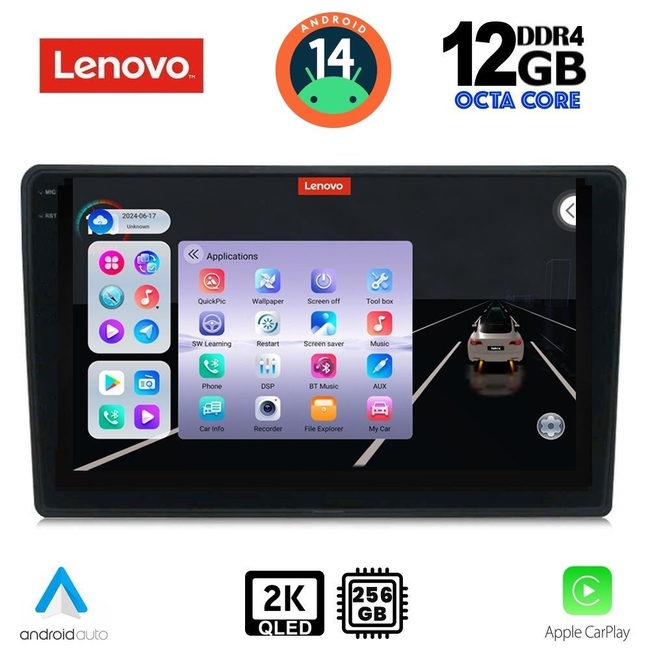 LENOVO SSZ 12086_CPA (10inc) MULTIMEDIA TABLET for CITROEN C4 - DS4 mod. 2018&gt;