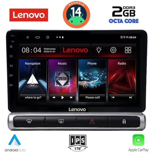 LENOVO LVF 5093H_CPA (9inc) MULTIMEDIA TABLET for CITROEN C3 - DS3 mod. 2016&gt; High Version