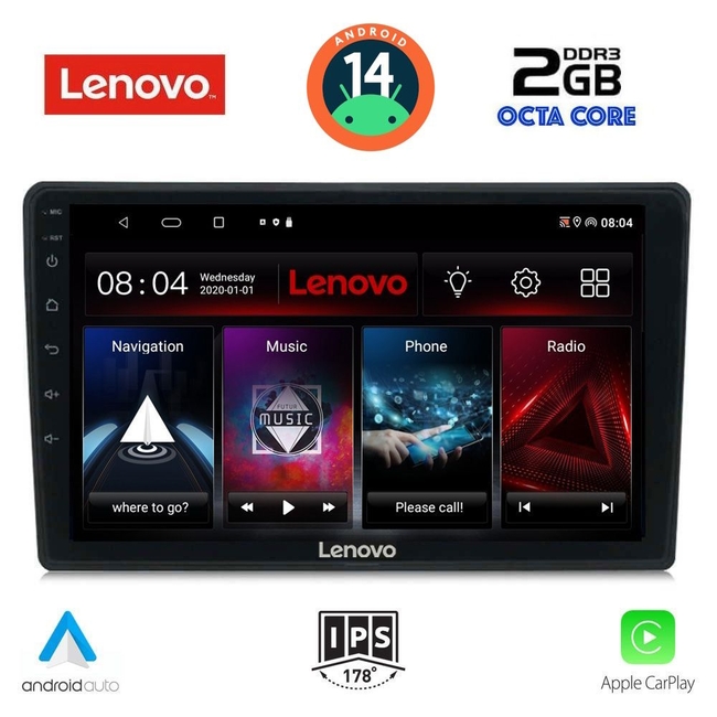 LENOVO LVF 5086_CPA (10inc) MULTIMEDIA TABLET for CITROEN C4 - DS4 mod. 2018&gt;