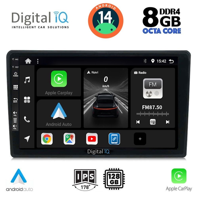 DIGITAL IQ BXF 7086_CPAA (10inc) MULTIMEDIA TABLET for CITROEN C4 - DS4 mod. 2018&gt;