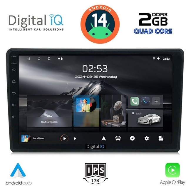 DIGITAL IQ RSB 1086_CPA (10inc) MULTIMEDIA TABLET for CITROEN C4 - DS4 mod. 2018&gt;