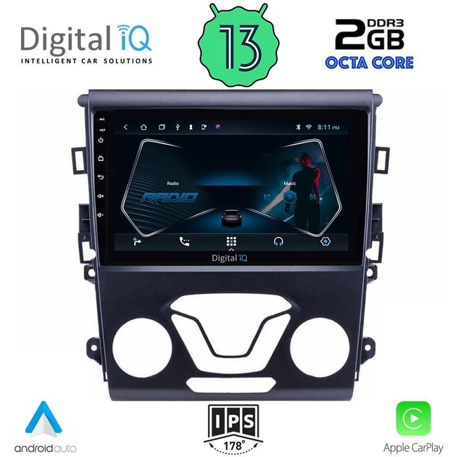 DIGITAL IQ RTC 5164_CPA A/C (9inc) MULTIMEDIA TABLET for FORD MONDEO mod. 2014&gt;