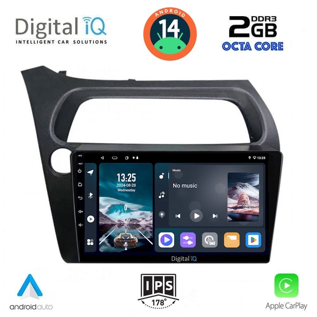 DIGITAL IQ RTG 4189_CPA (9inc) MULTIMEDIA TABLET for HONDA CIVIC 3D-5D mod. 2006-2012