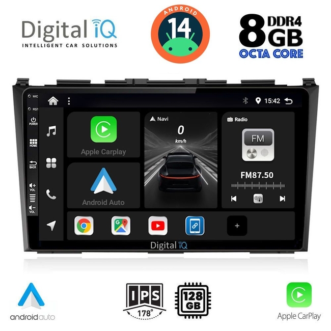 DIGITAL IQ BXF 7197_CPAA (9inc) MULTIMEDIA TABLET for HONDA CRV mod. 2006-2012