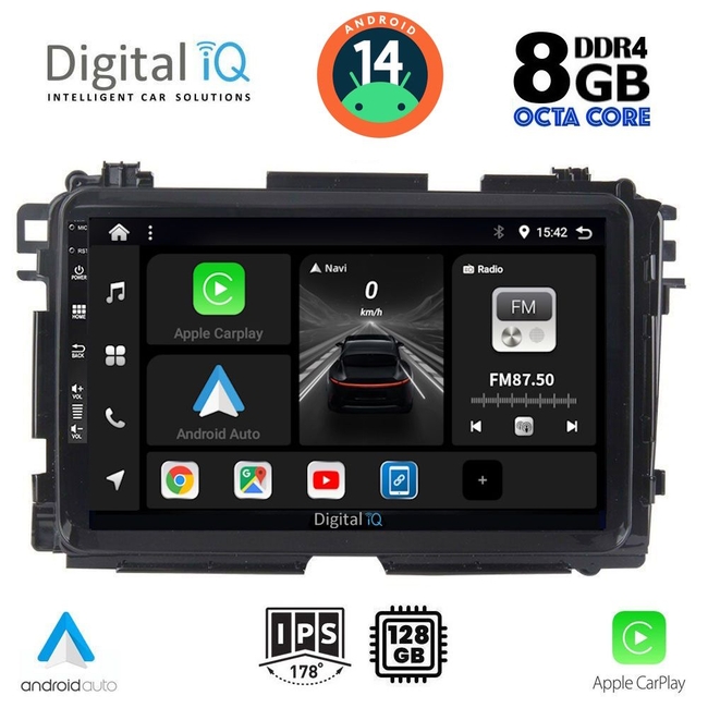 DIGITAL IQ BXF 7201_CPAA (9inc) MULTIMEDIA TABLET for HONDA HRV mod. 2015-2021