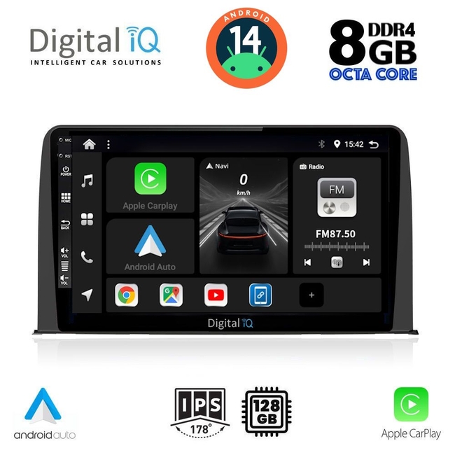 DIGITAL IQ BXF 7199_CPAA (10inc) MULTIMEDIA TABLET for HONDA CRV mod. 2017&gt;