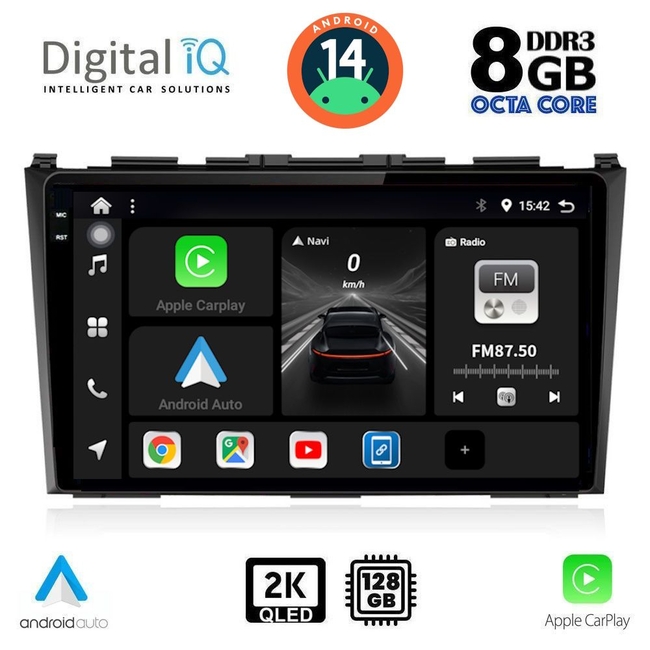 DIGITAL IQ BXF 8197_CPAA (9inc) MULTIMEDIA TABLET for HONDA CRV mod. 2006-2012