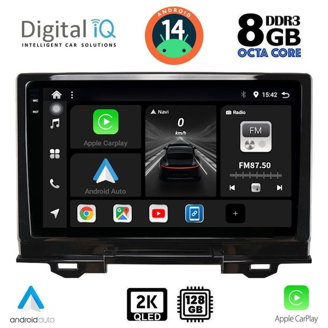 DIGITAL IQ BXF 8202_CPAA (9inc) MULTIMEDIA TABLET for HONDA HRV mod. 2021&gt;