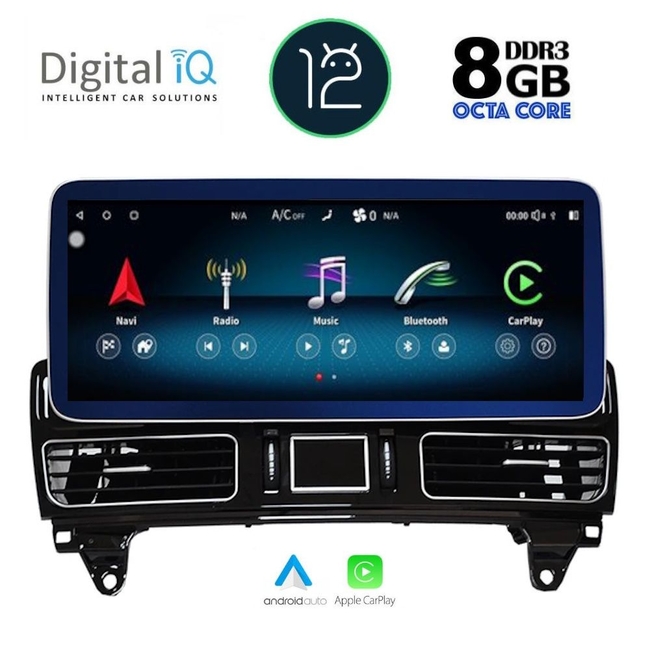 DIGITAL IQ TOP 19989_CPA (12.3") (NTG 5.0) MULTIMEDIA SYSTEM for MERCEDES GLE mod. 2016&gt;