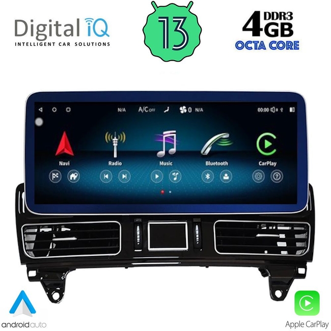 DIGITAL IQ TOP 16989_CPA (12.3inc) (NTG 5.0) MULTIMEDIA SYSTEM for MERCEDES GLE mod. 2016>