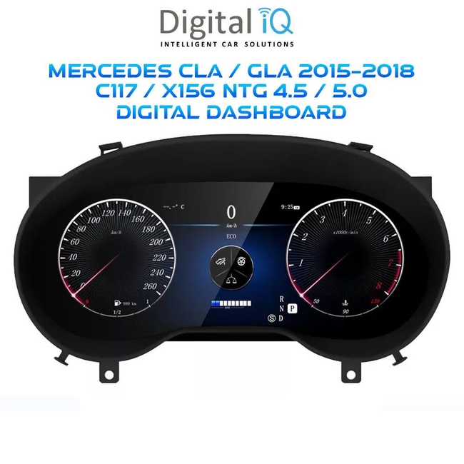 DIGITAL IQ DGU 981_IC (12.3in) MERCEDES CLA C117 / GLA X156 mod. 2013-2019 DIGITAL DASHBOARD