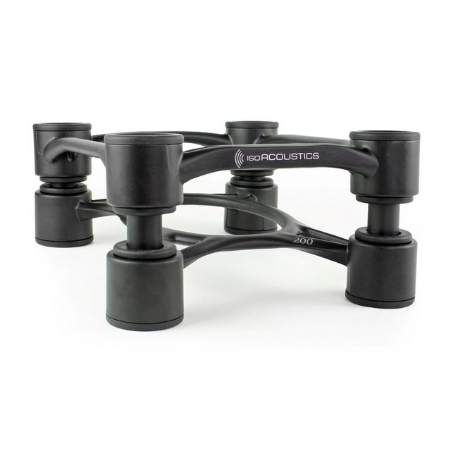 IsoAcoustics Aperta 200 Black (Ζεύγος)