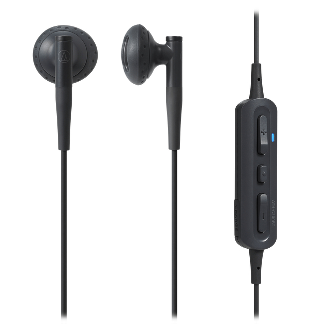 Audio Technica ATH-C200BT Earbud Bluetooth Handsfree Ακουστικά (Black)