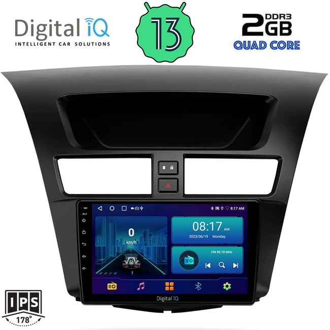 DIGITAL IQ BXB 1364_GPS (9inc) MULTIMEDIA TABLET for MAZDA BT50 mod. 2012-2019