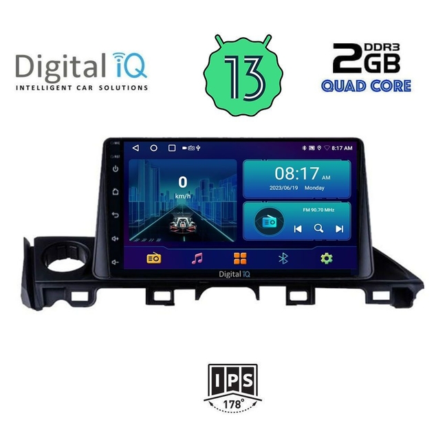 DIGITAL IQ BXB 1379_GPS (9inc) MULTIMEDIA TABLET for MAZDA 6 mod. 2017-2020