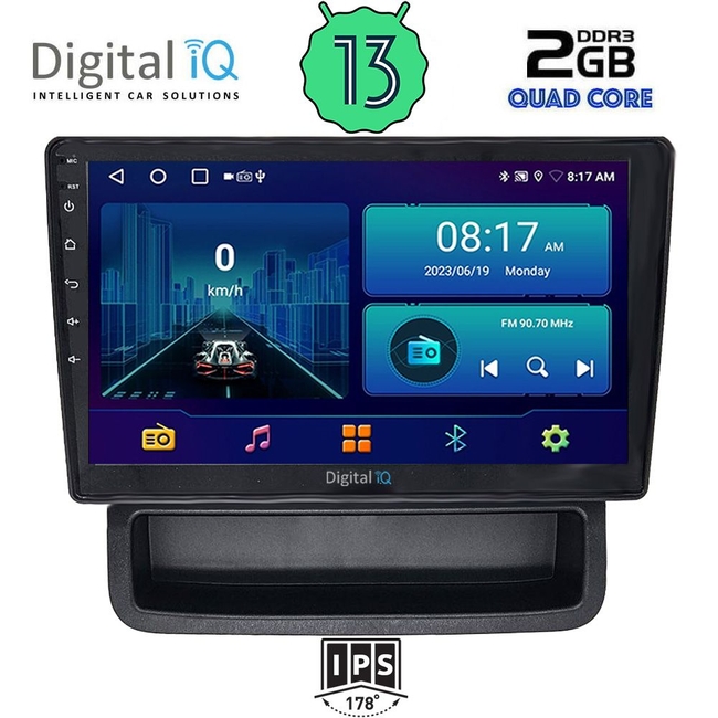 DIGITAL IQ BXB 1559_GPS (10inc) MULTIMEDIA TABLET for OPEL VIVARO – RENAULT TRAFIC - NISSAN PRIMASTAR mod. 2004-2015