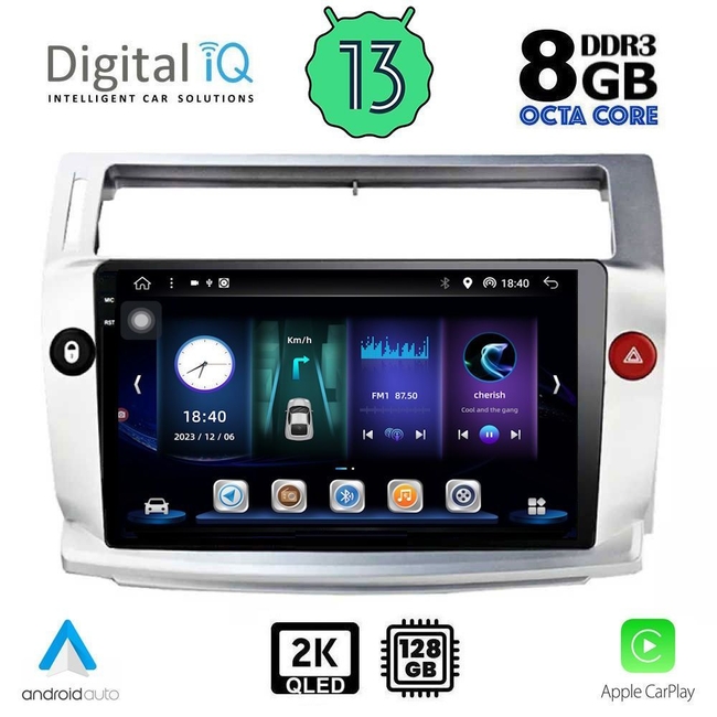 DIGITAL IQ BXD 11084_CPA (9inc) MULTIMEDIA TABLET for CITROEN C4  mod. 2004-2011