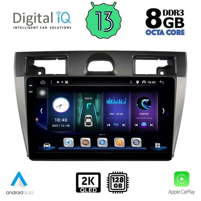 DIGITAL IQ BXD 11153_CPA (9inc) MULTIMEDIA TABLET for FORD FIESTA mod. 2005-2008