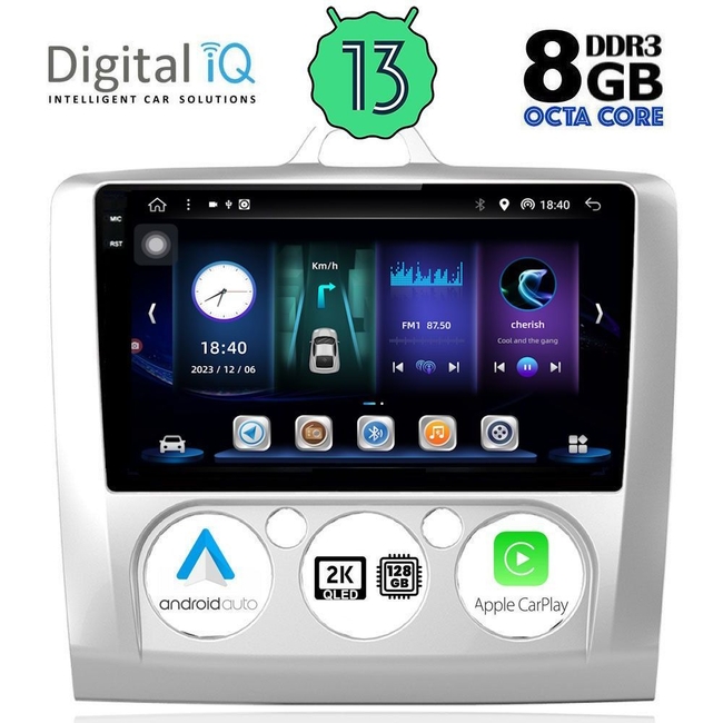 DIGITAL IQ BXD 11156_CPA A/C (9inc) MULTIMEDIA TABLET for FORD FOCUS mod. 2005-2012