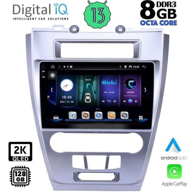 DIGITAL IQ BXD 11159_CPA (10inc) MULTIMEDIA TABLET for FORD FUSION mod. 2012-2017