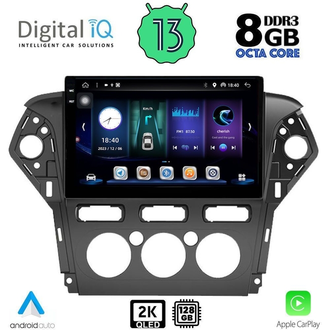 DIGITAL IQ BXD 11163_CPA A/C (10inc) MULTIMEDIA TABLET for FORD MONDEO mod. 2011-2013