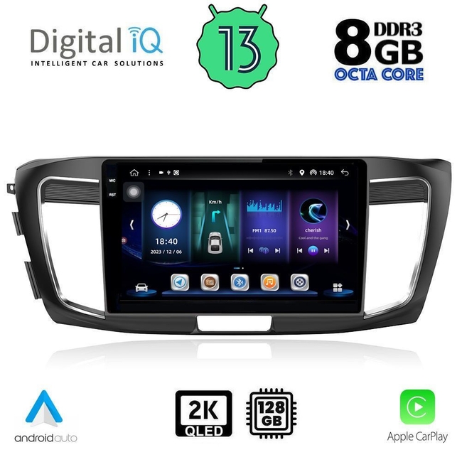 DIGITAL IQ BXD 11183_CPA (9inc) MULTIMEDIA TABLET for HONDA ACCORD mod. 2008-2013