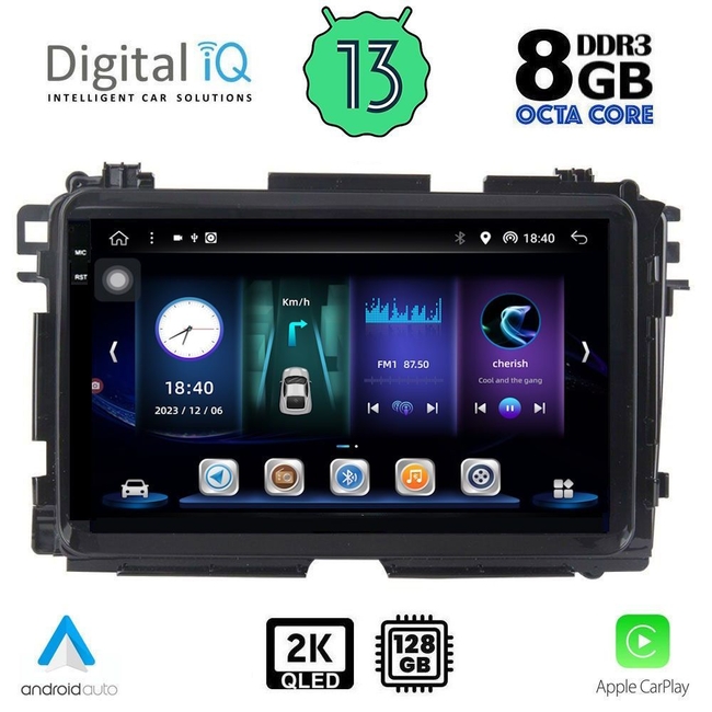 DIGITAL IQ BXD 11201_CPA (9inc) MULTIMEDIA TABLET for HONDA HRV mod. 2015-2021