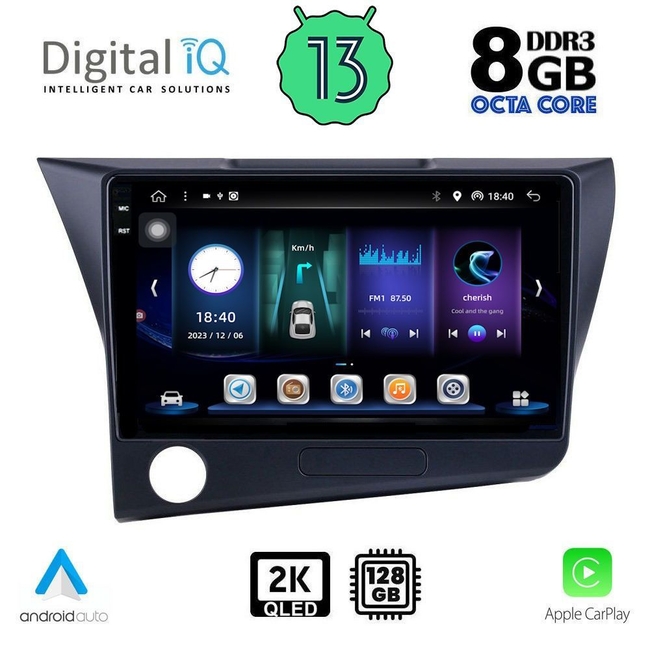 DIGITAL IQ BXD 11203_CPA (9inc) MULTIMEDIA TABLET for HONDA CRZ mod. 2010-2016