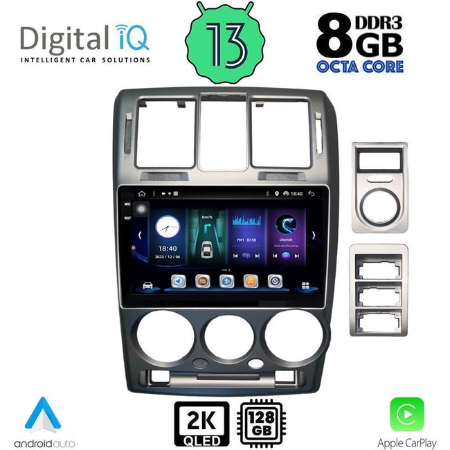 DIGITAL IQ BXD 11222_CPA (9inc) MULTIMEDIA TABLET for HYUNDAI GETZ mod. 2002-2011