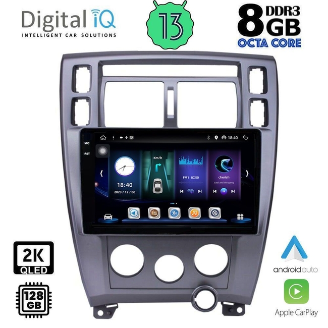 DIGITAL IQ BXD 11241_CPA (10inc) MULTIMEDIA TABLET for HYUNDAI TUSCON mod. 2004-2010