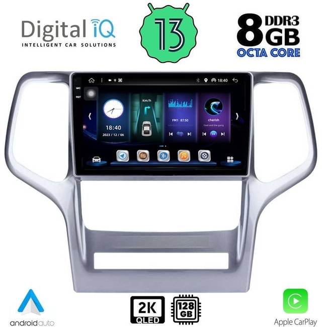 DIGITAL IQ BXD 11282_CPA (9inc) MULTIMEDIA TABLET for JEEP GRAND CHEROKEE mod. 2011-2014