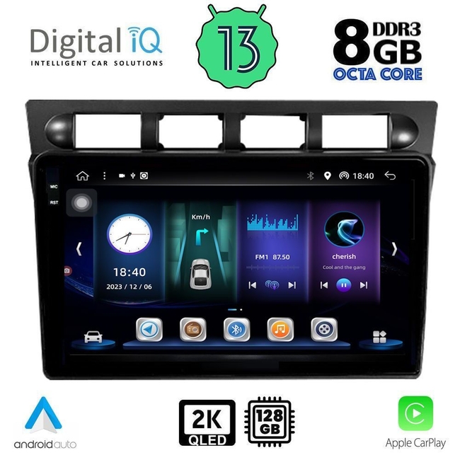 DIGITAL IQ BXD 11306_CPA (9inc) MULTIMEDIA TABLET for KIA PICANTO mod. 2004-2008