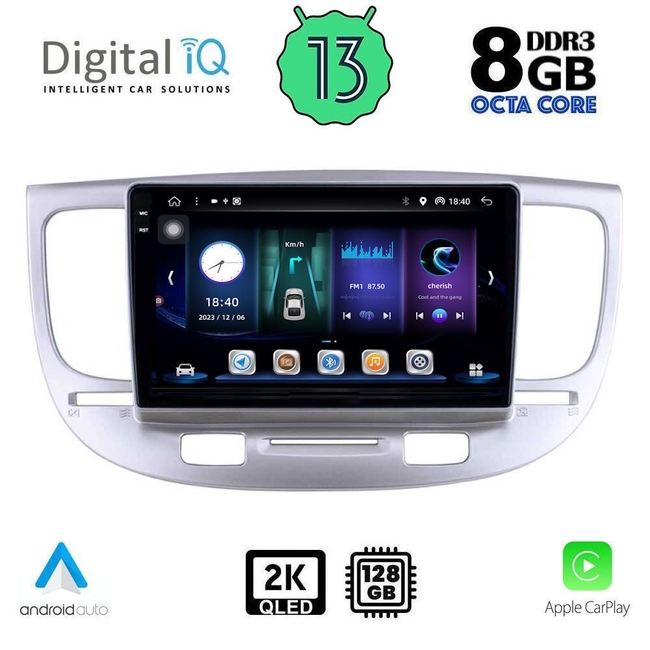 DIGITAL IQ BXD 11313_CPA (9inc) MULTIMEDIA TABLET for KIA RIO mod. 2005-2011