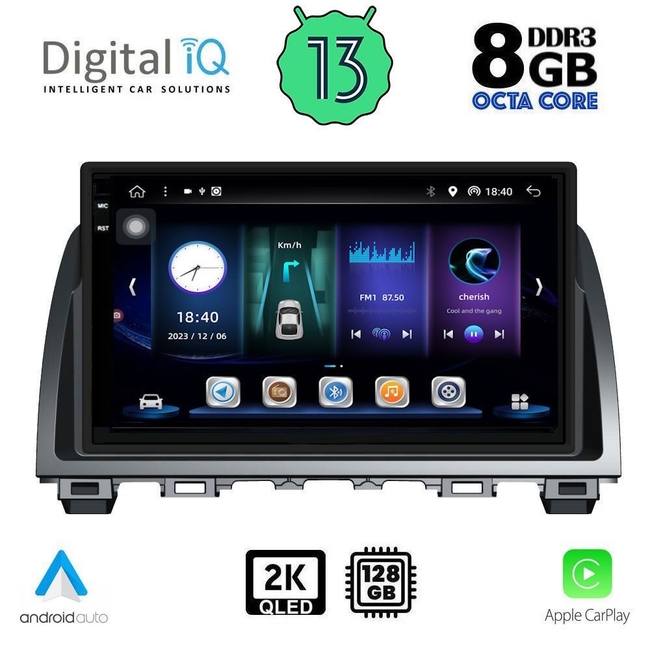 DIGITAL IQ BXD 11378_CPA (9inc) MULTIMEDIA TABLET for MAZDA 6 mod. 2012-2017