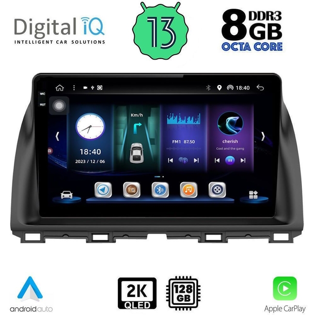 DIGITAL IQ BXD 11380_CPA (10inc) MULTIMEDIA TABLET for MAZDA  CX5 mod. 2013-2017