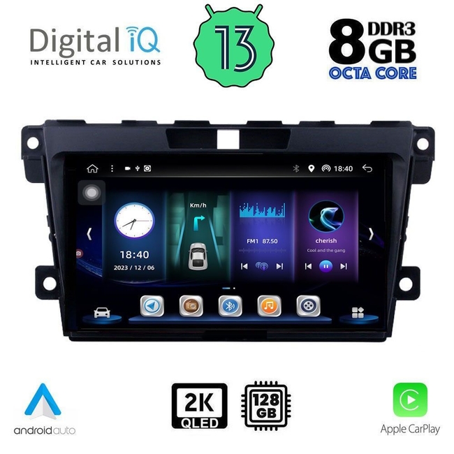 DIGITAL IQ BXD 11389_CPA (9inc) MULTIMEDIA TABLET for MAZDA CX7  mod. 2006-2012