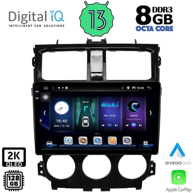 DIGITAL IQ BXD 11435_CPA (9inc) MULTIMEDIA TABLET for MITSUBISHI COLT mod. 2013-2023