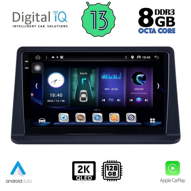 DIGITAL IQ BXD 11445_CPA (9inc) MULTIMEDIA TABLET for MITSUBISHI PAJERO mod. 1999-2006