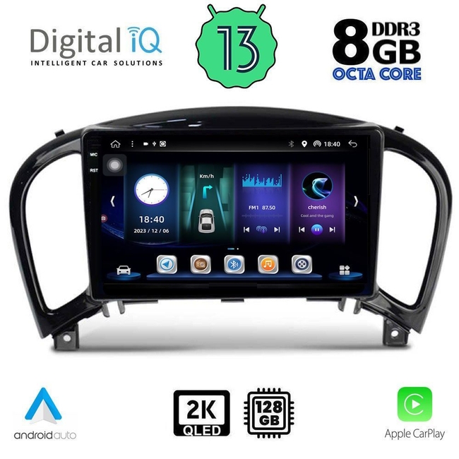 DIGITAL IQ BXD 11452_CPA (9inc) MULTIMEDIA TABLET for NISSAN JUKE mod. 2009-2020