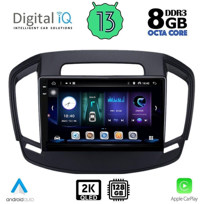 DIGITAL IQ BXD 11492_CPA (9inc) MULTIMEDIA TABLET for OPEL INSIGNIA  mod.2014-2017