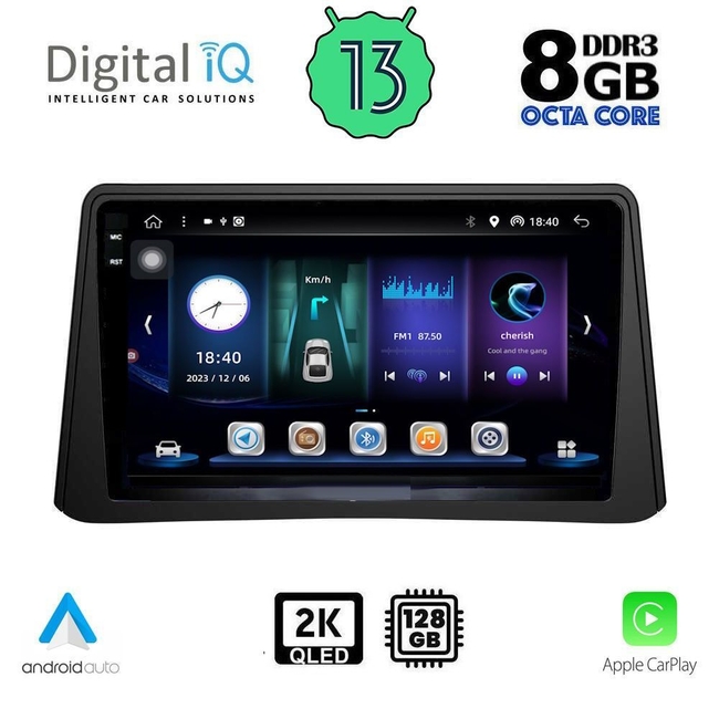 DIGITAL IQ BXD 11496_CPA (9inc) MULTIMEDIA TABLET for OPEL MOKKA mod. 2012-2015